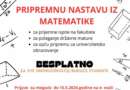 Počela pripremna nastava iz matematike na IUT-u